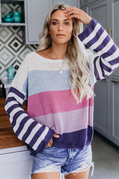 Market Square Sweater- 2 Colors (S-2X)
