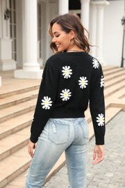 Flower Power Sweater- 6 Colors (S-XL)