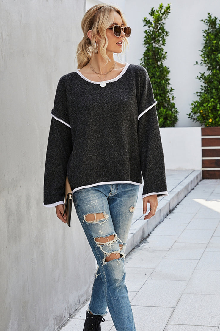Simple Days Sweater- 3 Colors (S-XL)