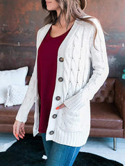 Waited For Your Call Cardigan with Pockets- 7 Colors (S-XL)