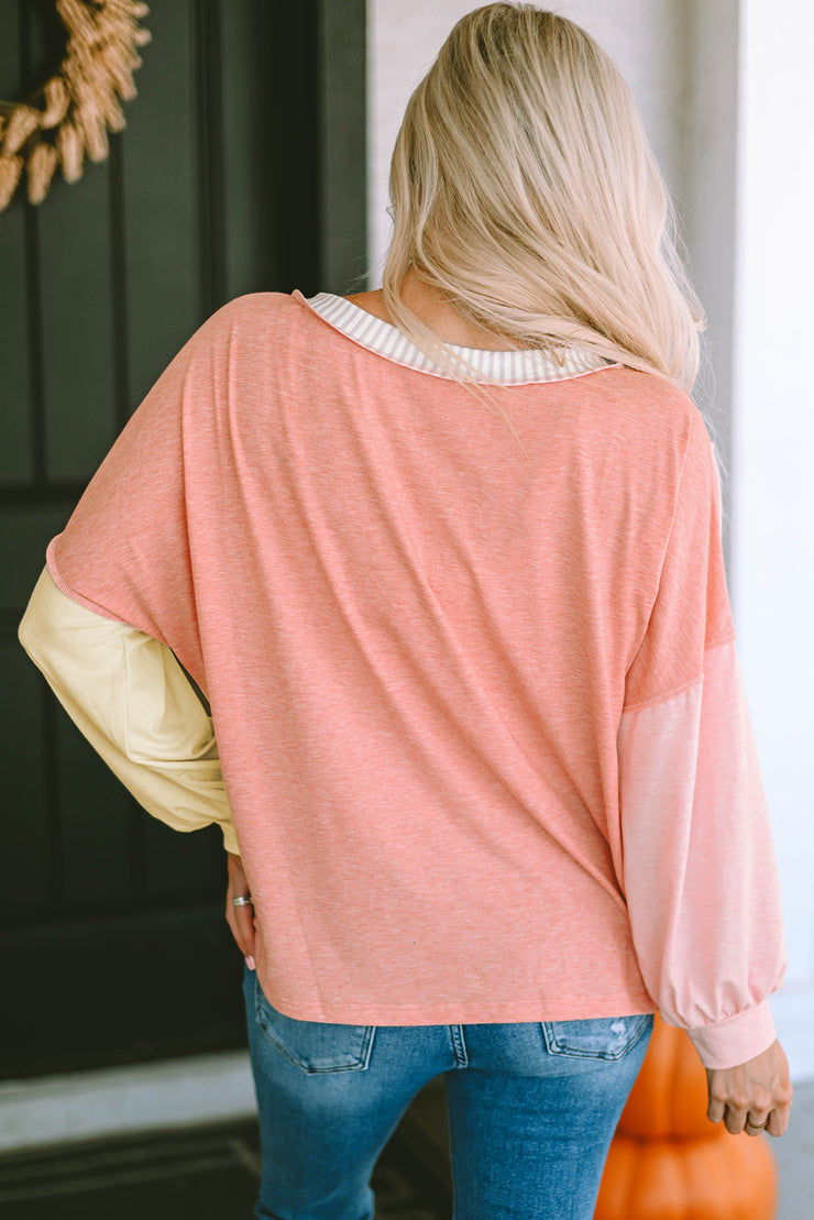 Effortless Radiance Sweatshirt with Pocket (S-XL)