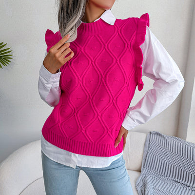 Looking For Peace Sweater Vest- 3 Colors