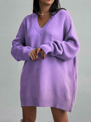 Chic Times Sweater Dress- 5 Colors  One Size