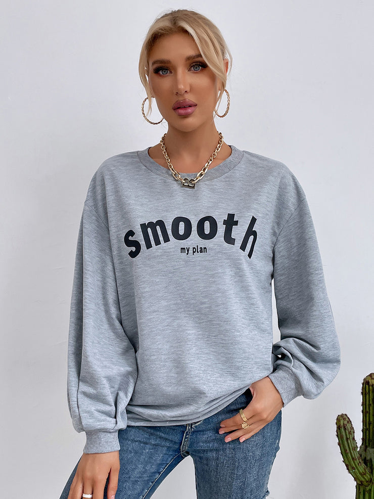 SMOOTH MY PLAN Sweatshirt (S-XL)