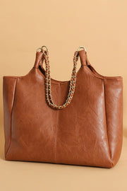 Leather Tote Bag- 3 Colors
