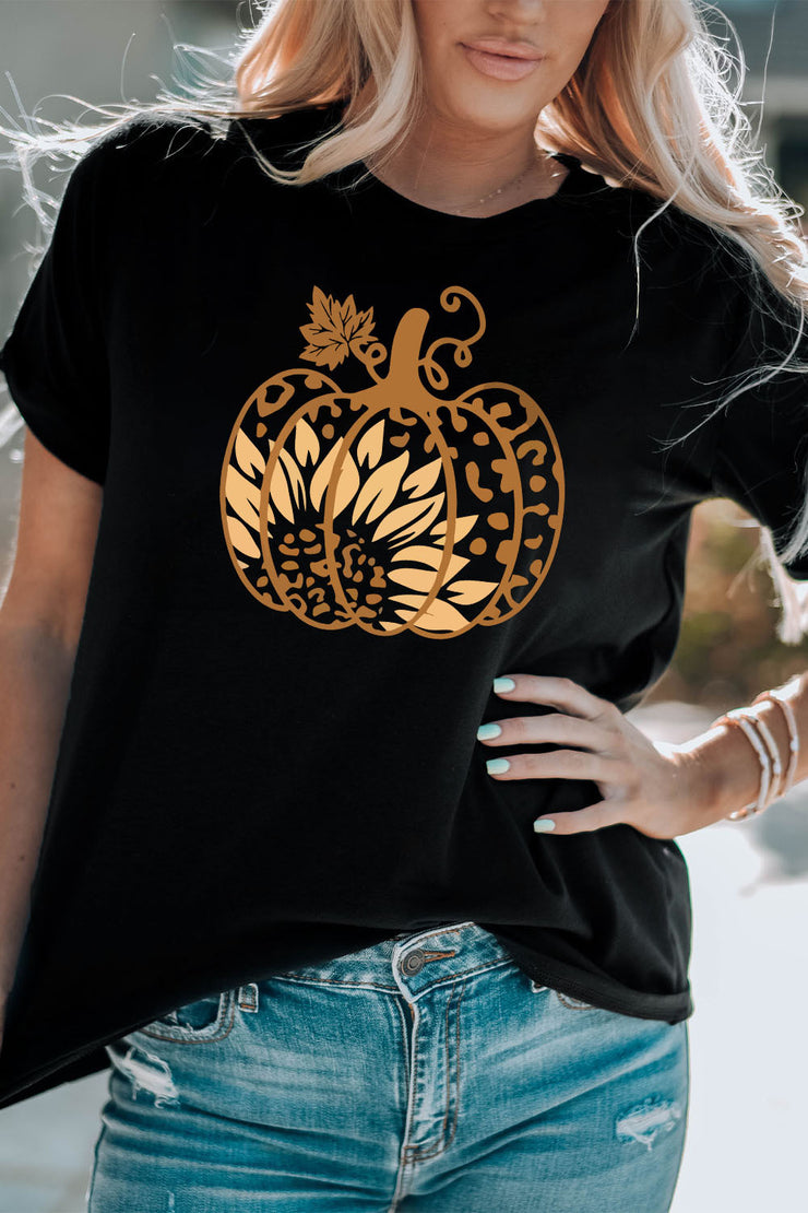 Pumpkin Graphic T-Shirt (S-XL)