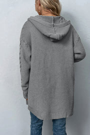 Cabin Parkway Hooded Cardigan- 4 Colors (S-XL)