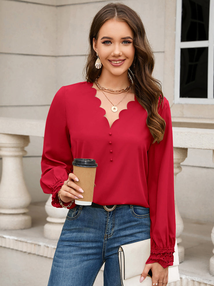 Days Gone By Blouse- 3 Colors (S-XL)