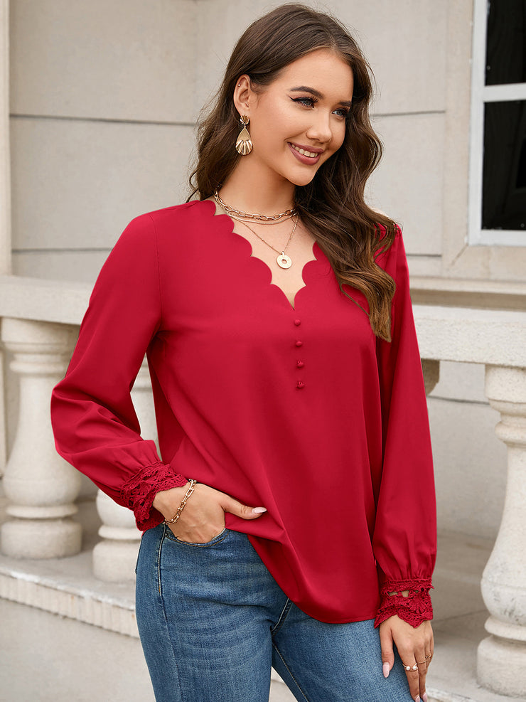 Days Gone By Blouse- 3 Colors (S-XL)