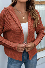 Starting Fresh Hooded Cardigan- 6 Colors (S-XL)