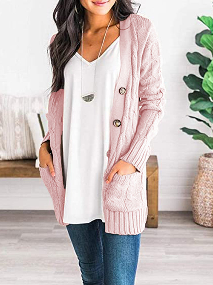 Waited For Your Call Cardigan with Pockets- 7 Colors (S-XL)