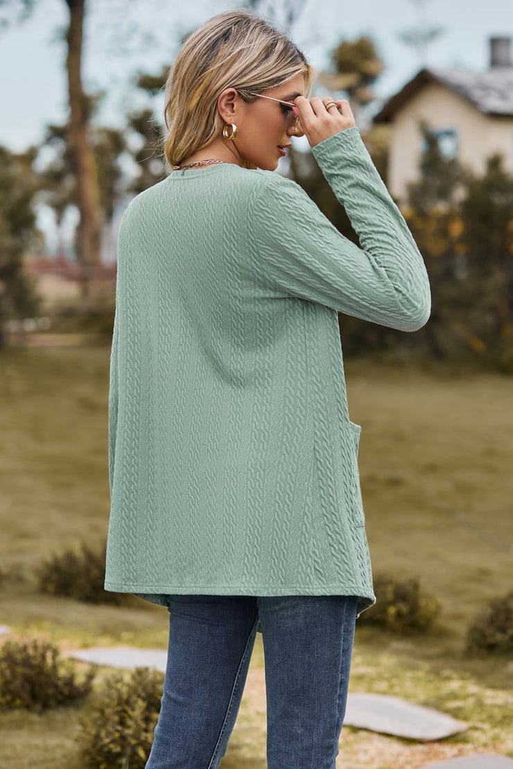 Touch Of Fall Cardigan with Pocket- 5 Colors (S-2X)