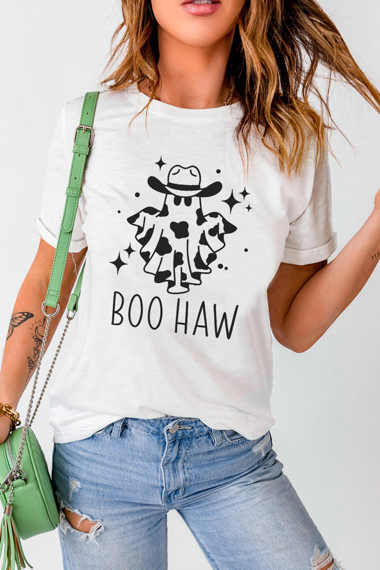 BOO HAW Ghost Graphic T-Shirt (S-XL)